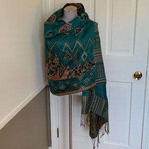 Art deco design Shawl